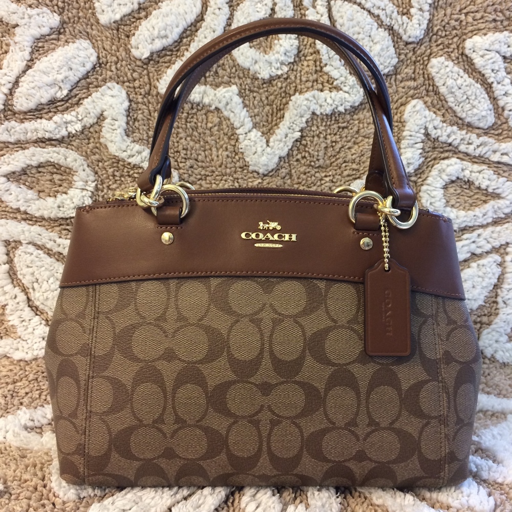 NWT COACH MINI BROOKE CARRYALL - Picture 2 of 6
